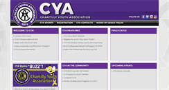 Desktop Screenshot of chantillyyouth.org